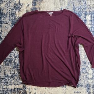 Elegant Women's Plum Sweater